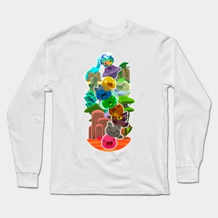 slime tower Long Sleeve T-Shirt